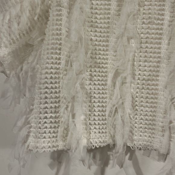 Zara cream color multi pattern top - Picture 8 of 13